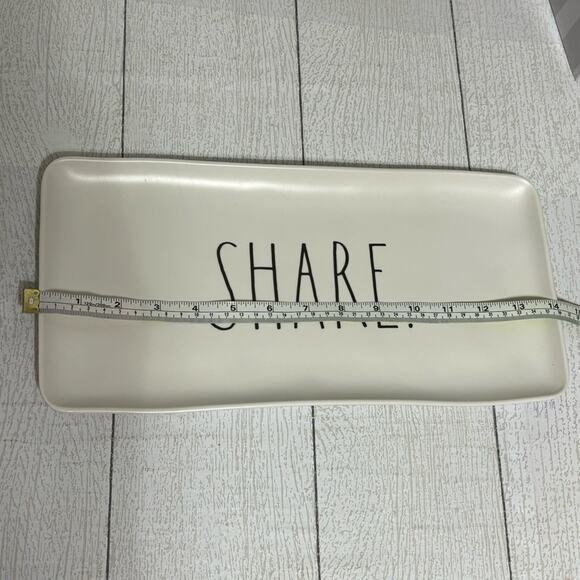 RAE DUNN Ivory Serving Tray Share - Picture 5 of 7